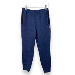 Champion sweatpants men's small joggers navy blue active lounge